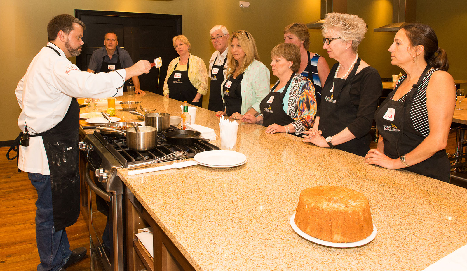 Photo of Chef Darin's Kitchen Table