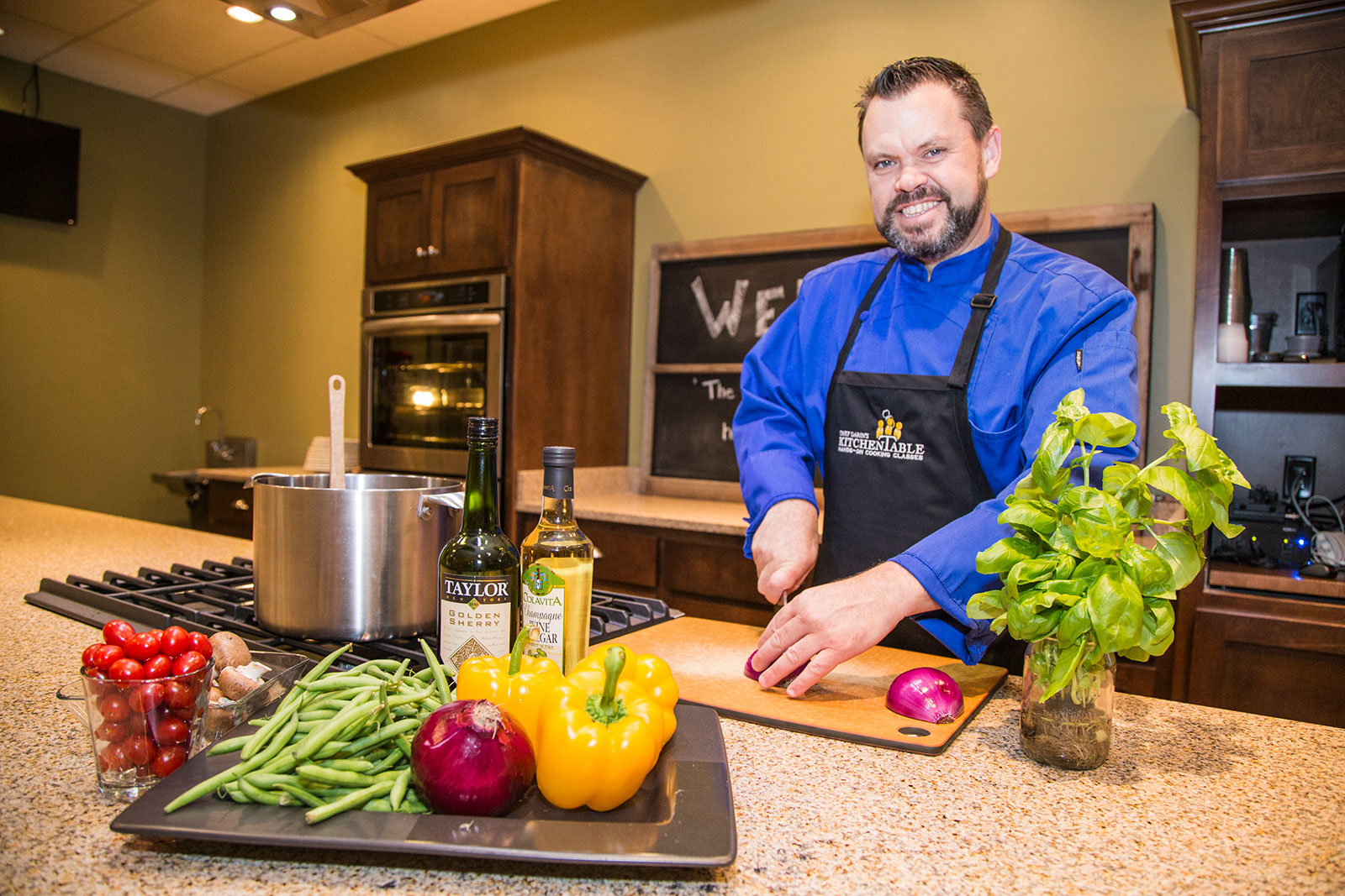 Photo of Chef Darin's Kitchen Table